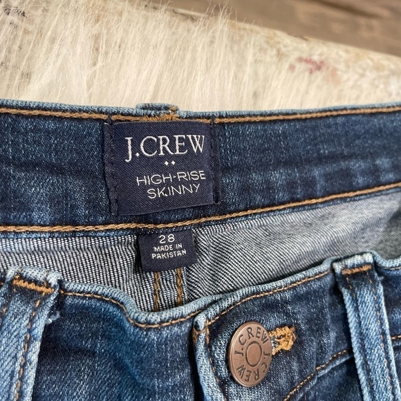 J. CREW FACTORY 9" High-Rise Skinny Jeans -Style J6584 - 28 - Picture 6 of 9
